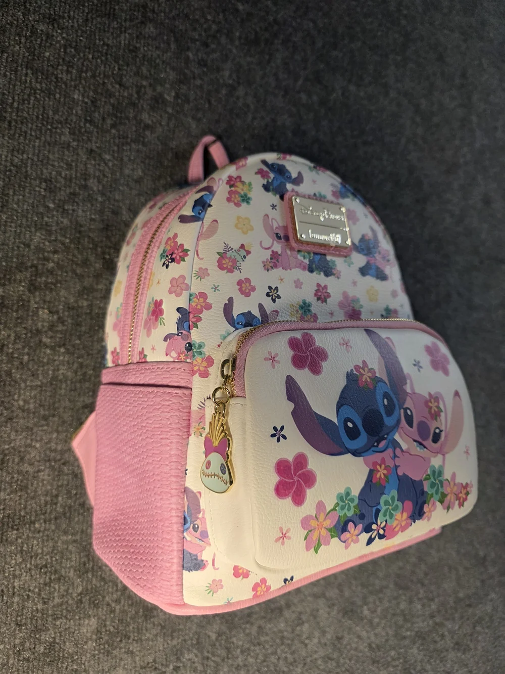 Loungefly x Disney Parks Stitch and Angel Mini Backpack - NEW